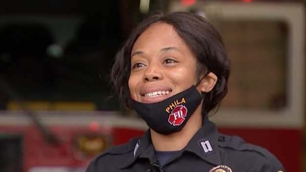 Philadelphia Battalion Chief Lisa Forrest.