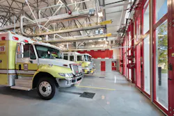 The cost of exhaust systems in firehouse bays falls into FF&E expenses. Depending on the quantity and quality of all of these items, a target budget of $15–$30 per square foot of the facility might be appropriate for FF&E. The cost of exhaust systems in firehouse bays falls into FF&E expenses. Depending on the quantity and quality of all of these items, a target budget of $15–$30 per square foot of the facility might be appropriate for FF&E.