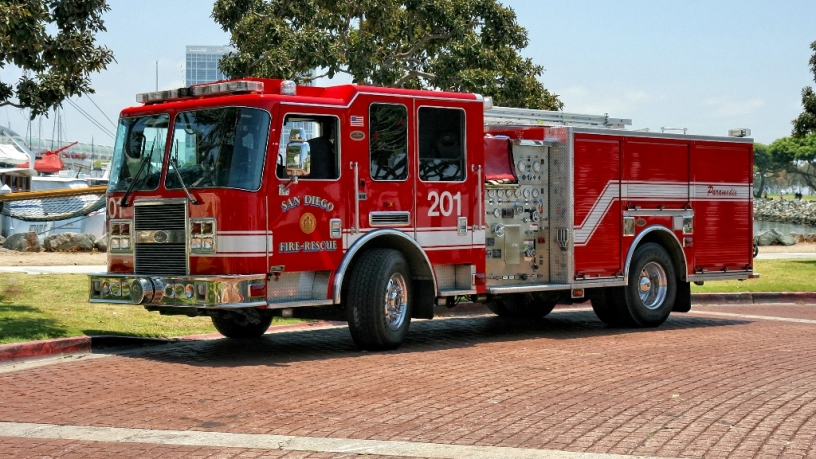 San Diego Fire Rescue Dept Apparatus Ca 5f886e4a5c41f