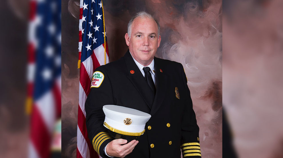 New McAllen Fire Chief James Schultz.