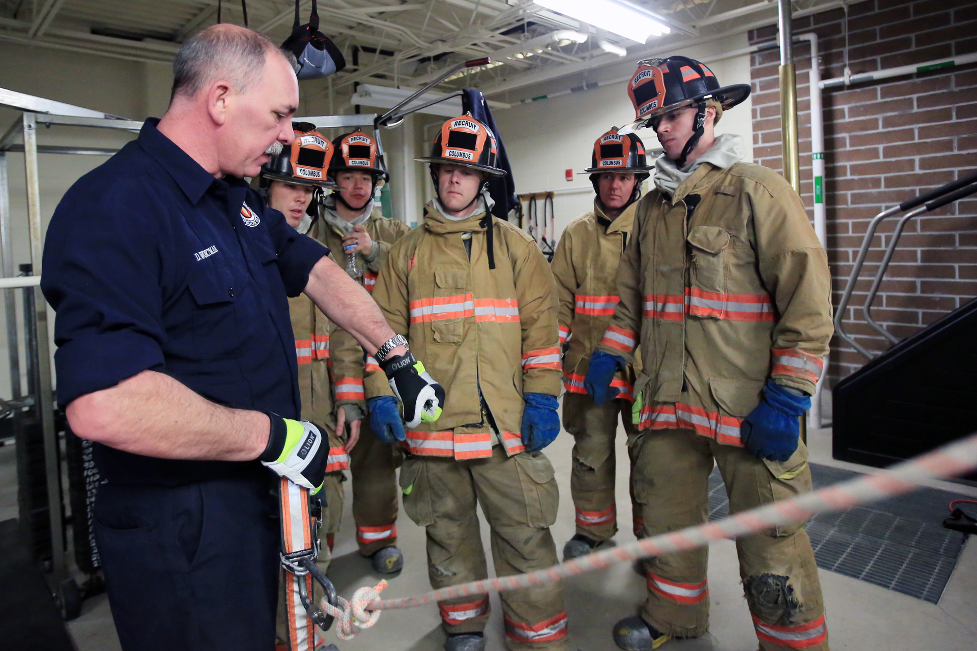 Wortman now is very active in teaching new recruits as they come through the academy.