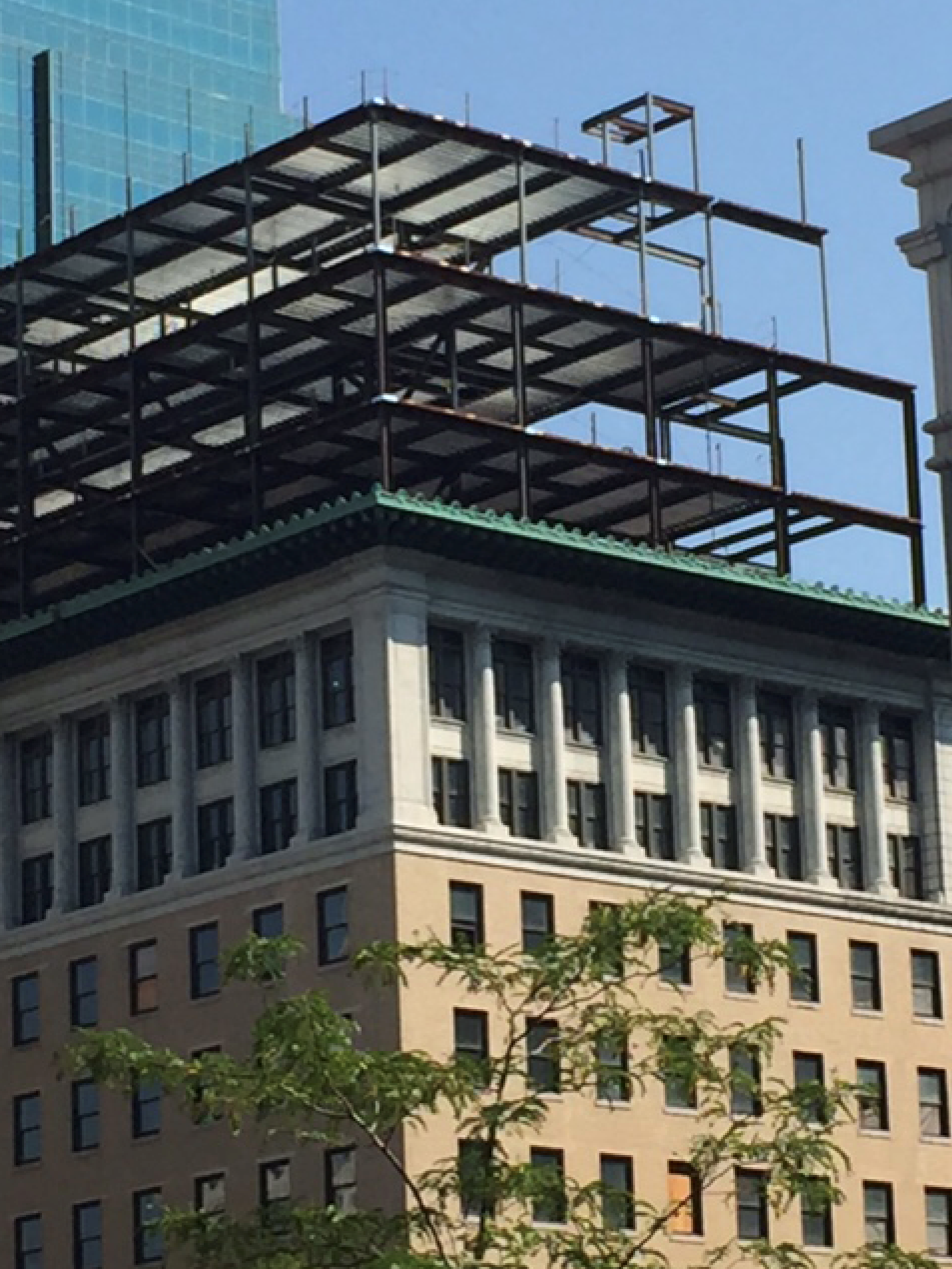 A major concern of a vertical addition is that the original building&rsquo;s cockloft will be below the floor of the addition.