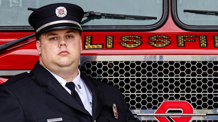 Madison Charter Township, MI, firefighter Joseph Todd Gallo.