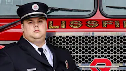 Madison Charter Township, MI, firefighter Joseph Todd Gallo. Madison Charter Township, MI, firefighter Joseph Todd Gallo.