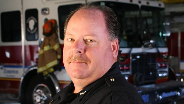 Zoneton, KY, Fire Chief Rob Orkies.