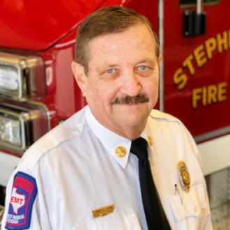 Stephenville, TX, Fire Chief Jimmy Chew.
