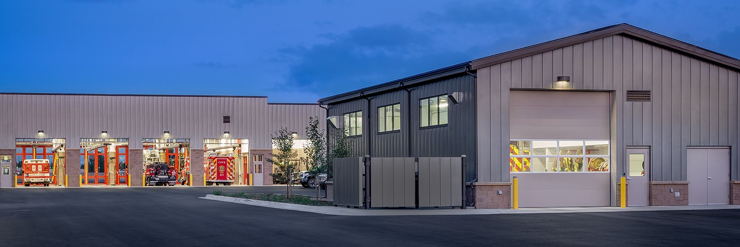 With the launch of plans to construct a new fire station for the Central Valley Fire District of Belgrade, MT, the department&rsquo;s chief was committed to exploring all means to limit contaminants in the firehouse. The result: An outbuilding (foreground) where apparatus, equipment and crew are decontaminated before entering the main station.
