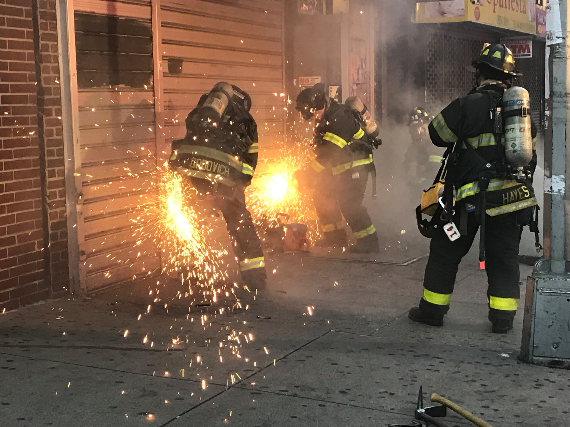The officer of a first-due truck must maintain accountability of a crew and its operations. However, an officer of a three-person truck crew must take an active operational position, too.