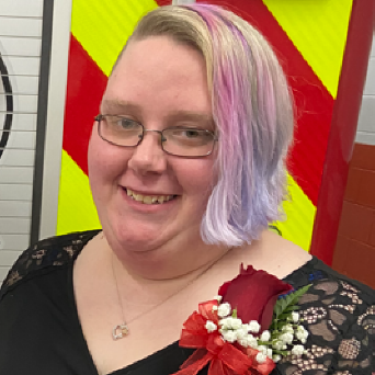 Millgrove, NY, Volunteer Fire Company Lt. Beckie Eleczko, 32.