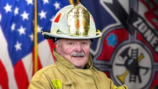 Zoneton, KY, Fire District Battalion Chief (Maj.) Garry Key.