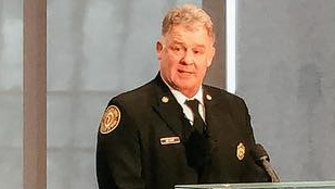 Columbus, OH, Division of Fire Chief Jeffrey Happ.