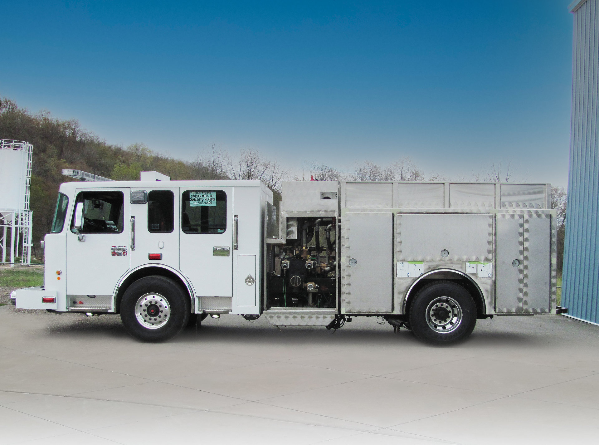 The specification of this pumper, which is at the &ldquo;final fit&rdquo; stage before its finish is applied, would have needed the apparatus committee to consider the inventory of tools, equipment and hose that&rsquo;s desired to be carried to set the size of compartments. Size of compartments can dictate the size of the booster tank and the hosebed.