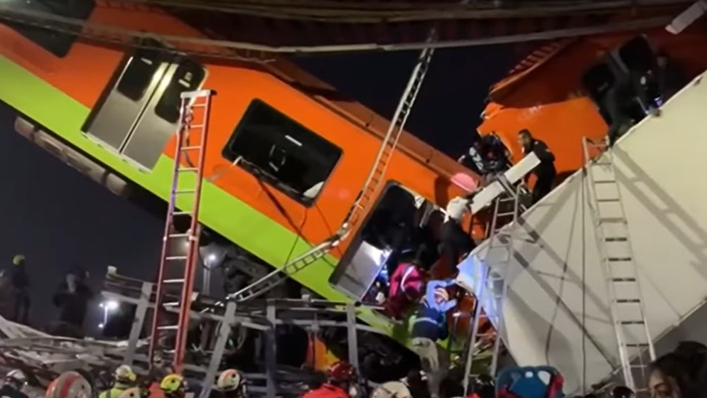 At least 23 people died and dozens were injured when a train overpass along Mexico City Metro Line 12 collapsed along a busy roadway late Monday.