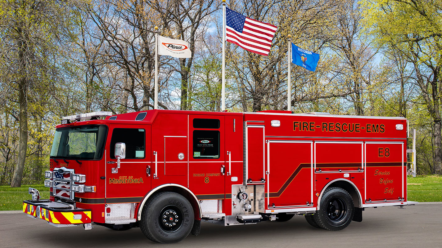 Pierce has secured an order for its 3,000th Pierce Ultimate Configuration (PUC&trade;) pumper, which will go into service with the Minnetonka, MN, Fire Department.