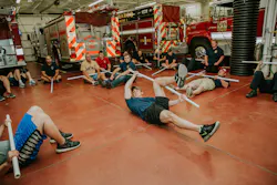 Training plans that are more classroom-based, such as this one, which was photographed in 2019, can start with a rehab-based training, such as bird dogs, knee hugs on one’s back and child’s poses. The goal: Lengthen the muscles, release tension, reduce inflammation. Training plans that are more classroom-based, such as this one, which was photographed in 2019, can start with a rehab-based training, such as bird dogs, knee hugs on one’s back and child’s poses. The goal: Lengthen the muscles, release tension, reduce inflammation.