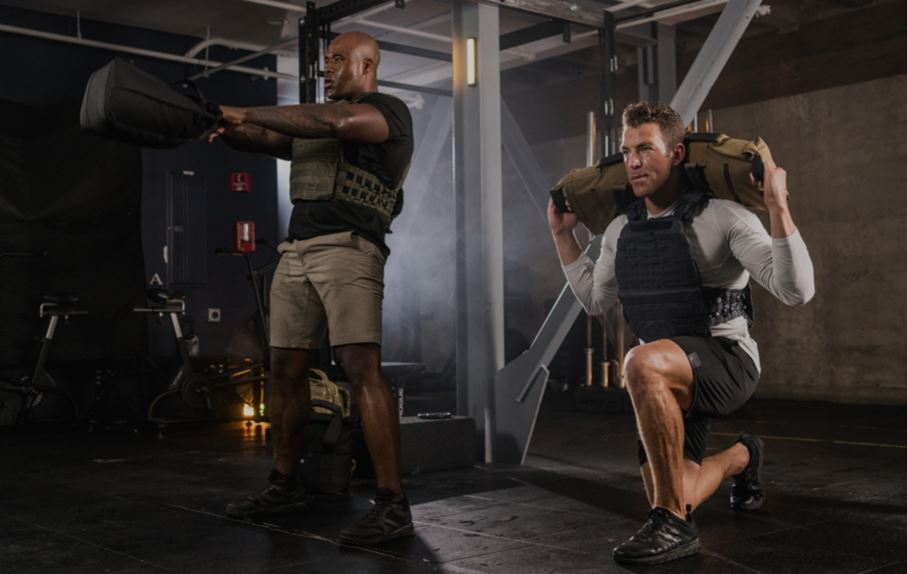 5.11 PT-R Weight Kits and Apparel in Use