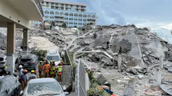 Rescue teams continue to search for survivors amid the rubble of the partially collapsed 12-story condo tower in Surfside, FL, on Friday. Rescue teams continue to search for survivors amid the rubble of the partially collapsed 12-story condo tower in Surfside, FL, on Friday.