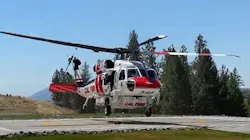 The new CAL FIRE Hawk firefighting helicopter. The new CAL FIRE Hawk firefighting helicopter.