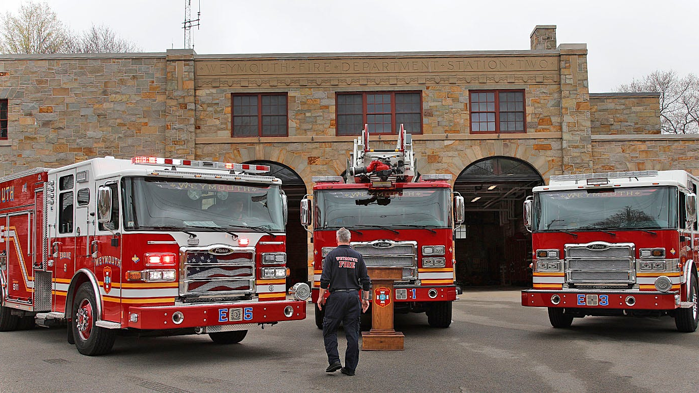 Weymouth, MA, Fire Department.