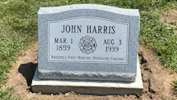 A headstone for John Harris, the Kokomo, IN, Fire Department's first black firefighter, recently was erected after 82 years. A headstone for John Harris, the Kokomo, IN, Fire Department's first black firefighter, recently was erected after 82 years.