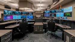 The dispatch center at the Paul E. Lent Public Safety Facility in Saratoga County, NY. The dispatch center at the Paul E. Lent Public Safety Facility in Saratoga County, NY.
