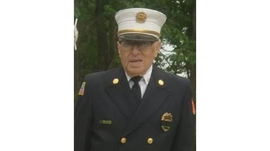 Jackson Township, NJ, Volunteer Fire Company #1 member Nicholas Prioli.