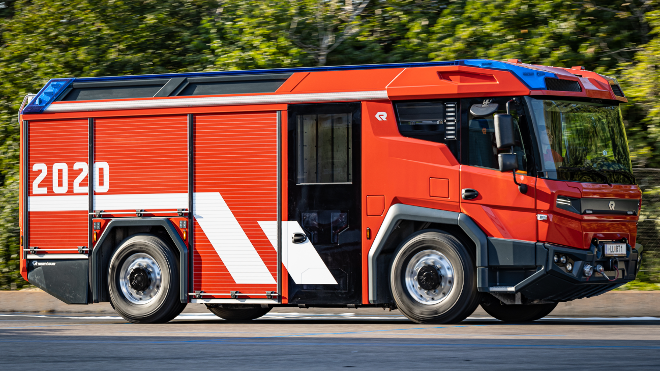 Rosenbauer Electric Fire Truck 61a550d9b4a96