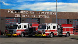 The South Bend Fire Department implemented a progressive discipline plan following the city's rollout of a similar program for the police department. The South Bend Fire Department implemented a progressive discipline plan following the city's rollout of a similar program for the police department.