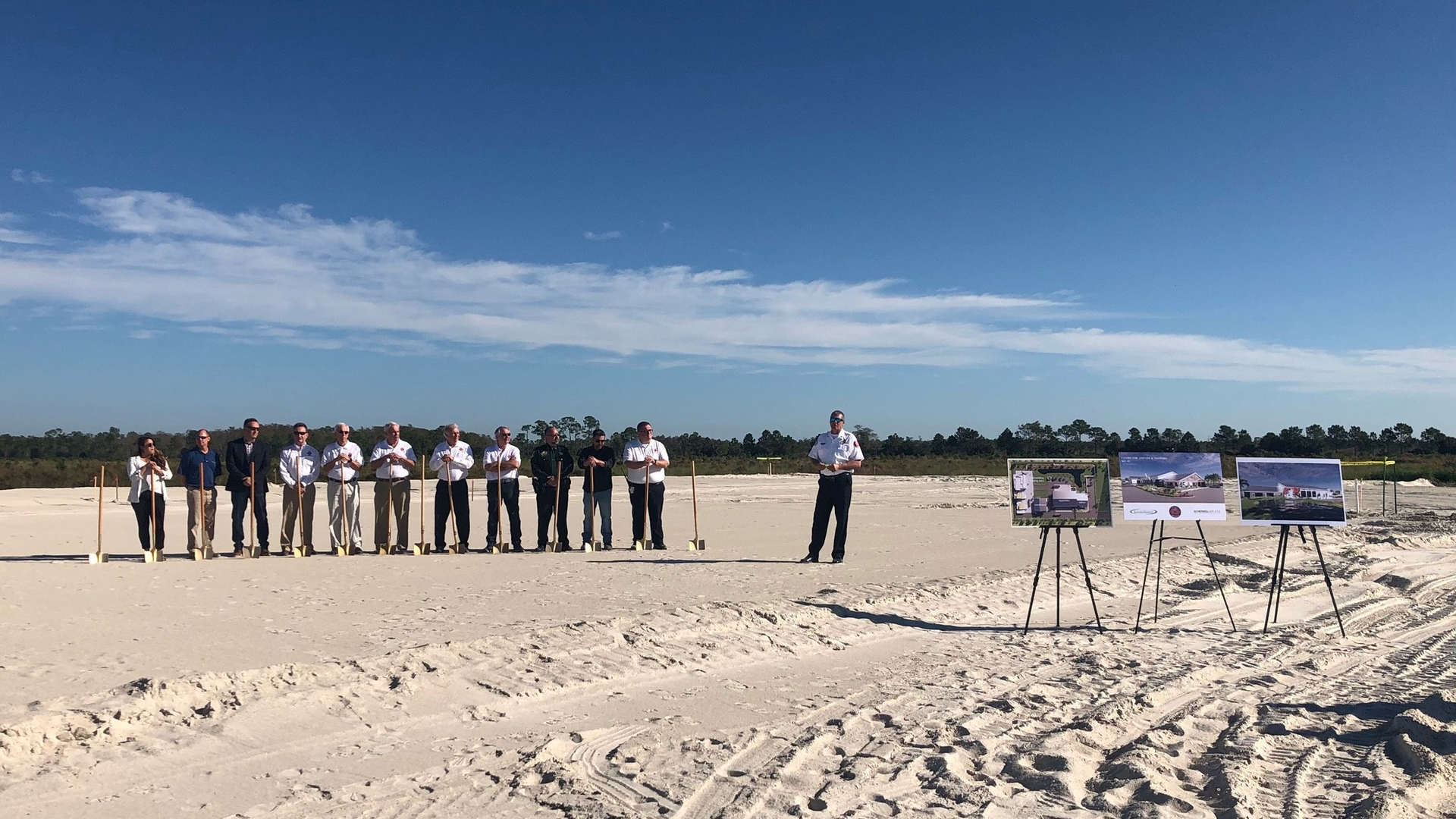 The site will be home to Estero Fire Rescue Station No. 45 and a training facility.