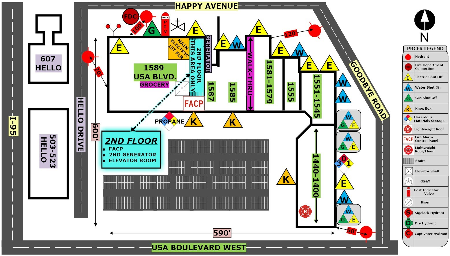Pre-incident plans should be accessible by every member of your crew and should be reviewed periodically.