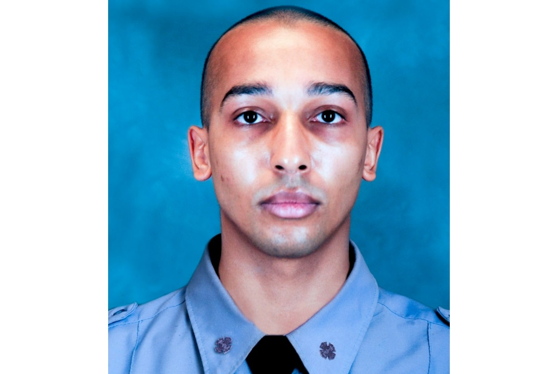 Probationary Firefighter Vincent Malveaux