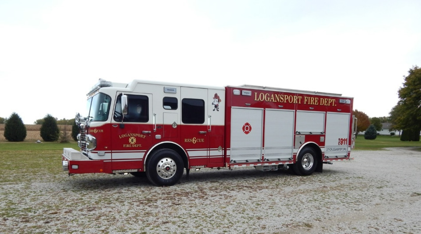 Logansport, IN, heavy rescue built by Alexis