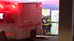 A firefighter was among three critically injured in a Chicago fire Wednesday. A firefighter was among three critically injured in a Chicago fire Wednesday.