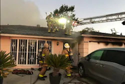 Multiple occupants were rescued at this San Diego dwelling fire on Jan. 2, 2022. Multiple occupants were rescued at this San Diego dwelling fire on Jan. 2, 2022.