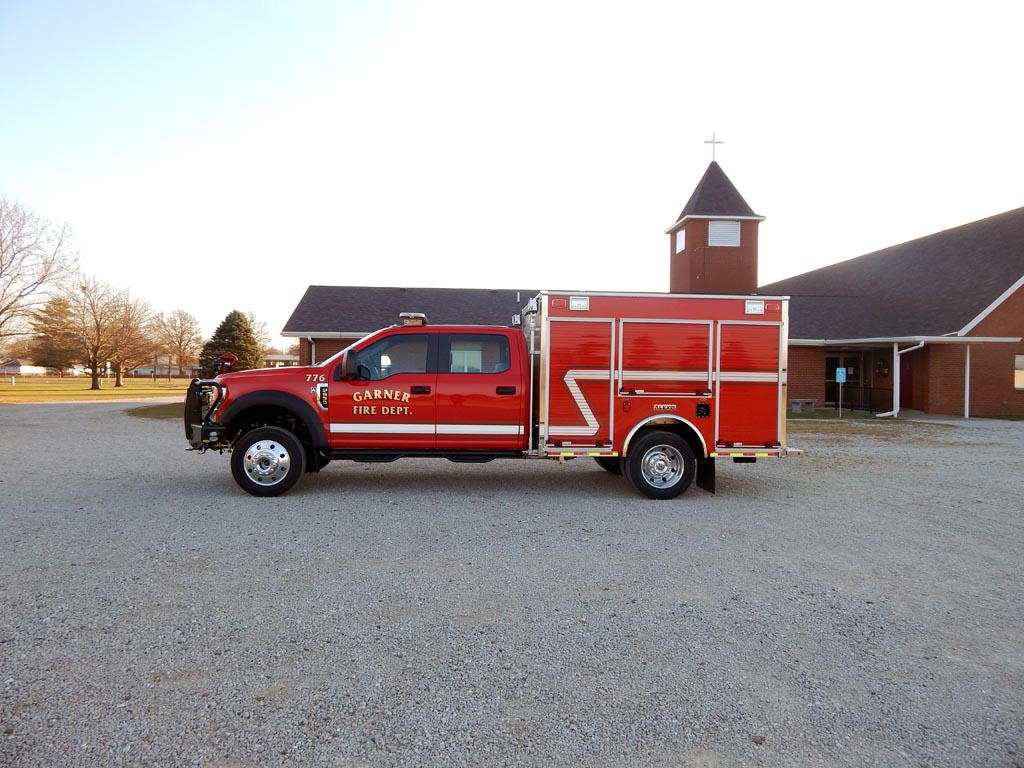 The Garner Fire Department has taken delivery of a custom-built Alexis Fire Equipment rescue pumper.