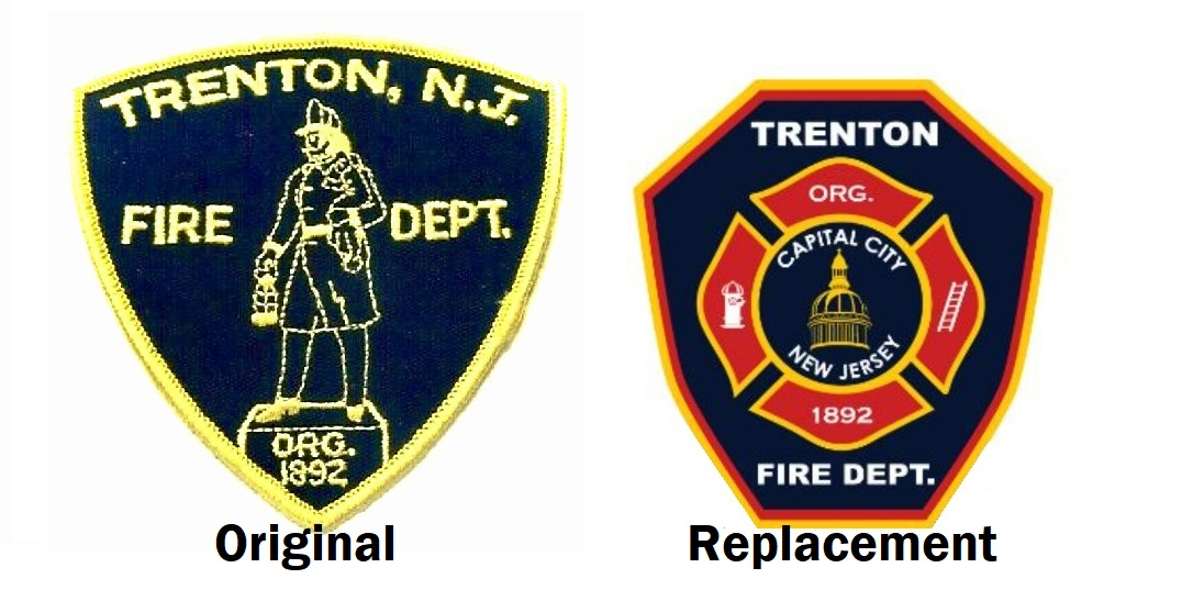 An online petition has started after the Trenton Fire Departments new civilian director made changes to the departments patch.