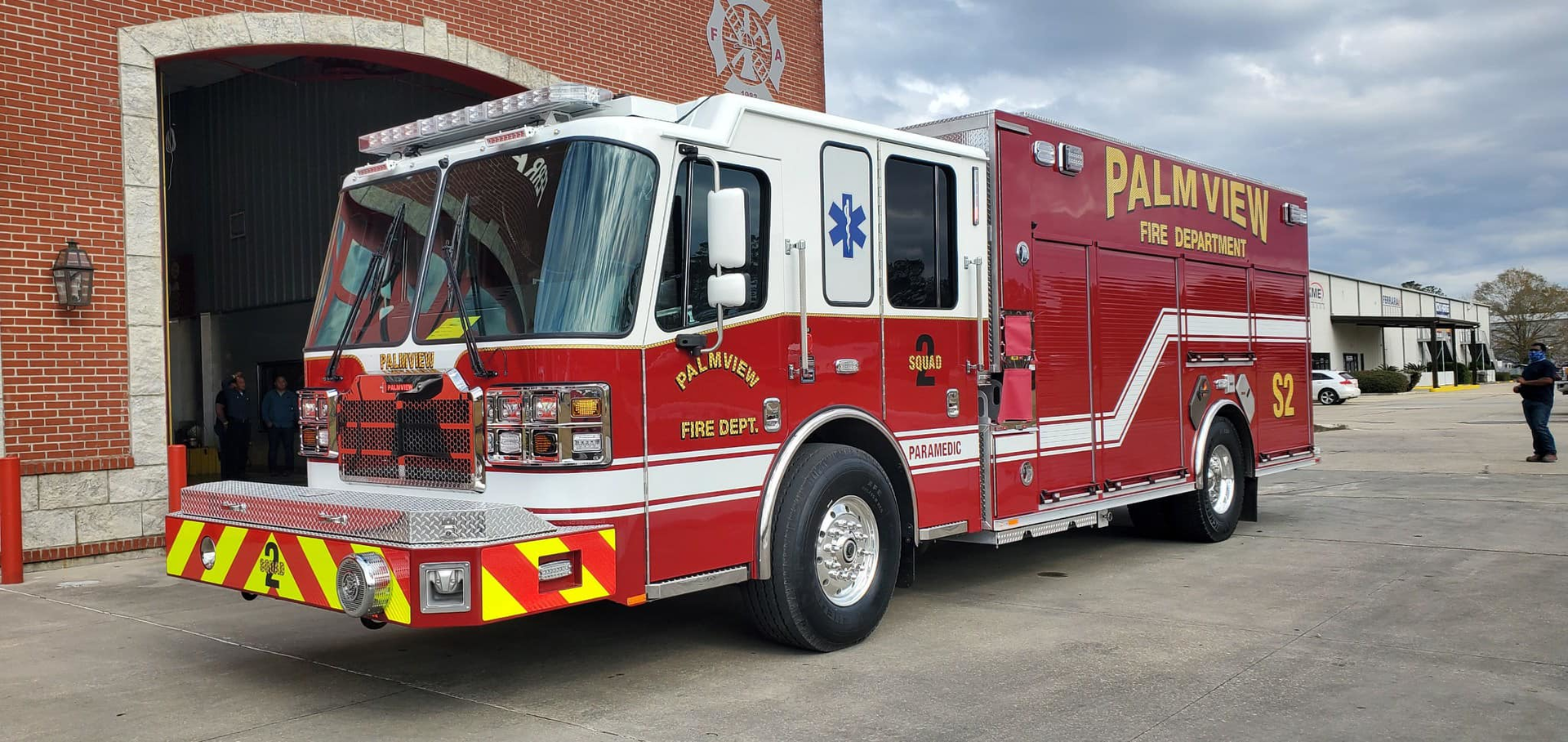 The Palmview Fire Department has taken delivery a custom-built Ferrara Fire Apparatus pumper.