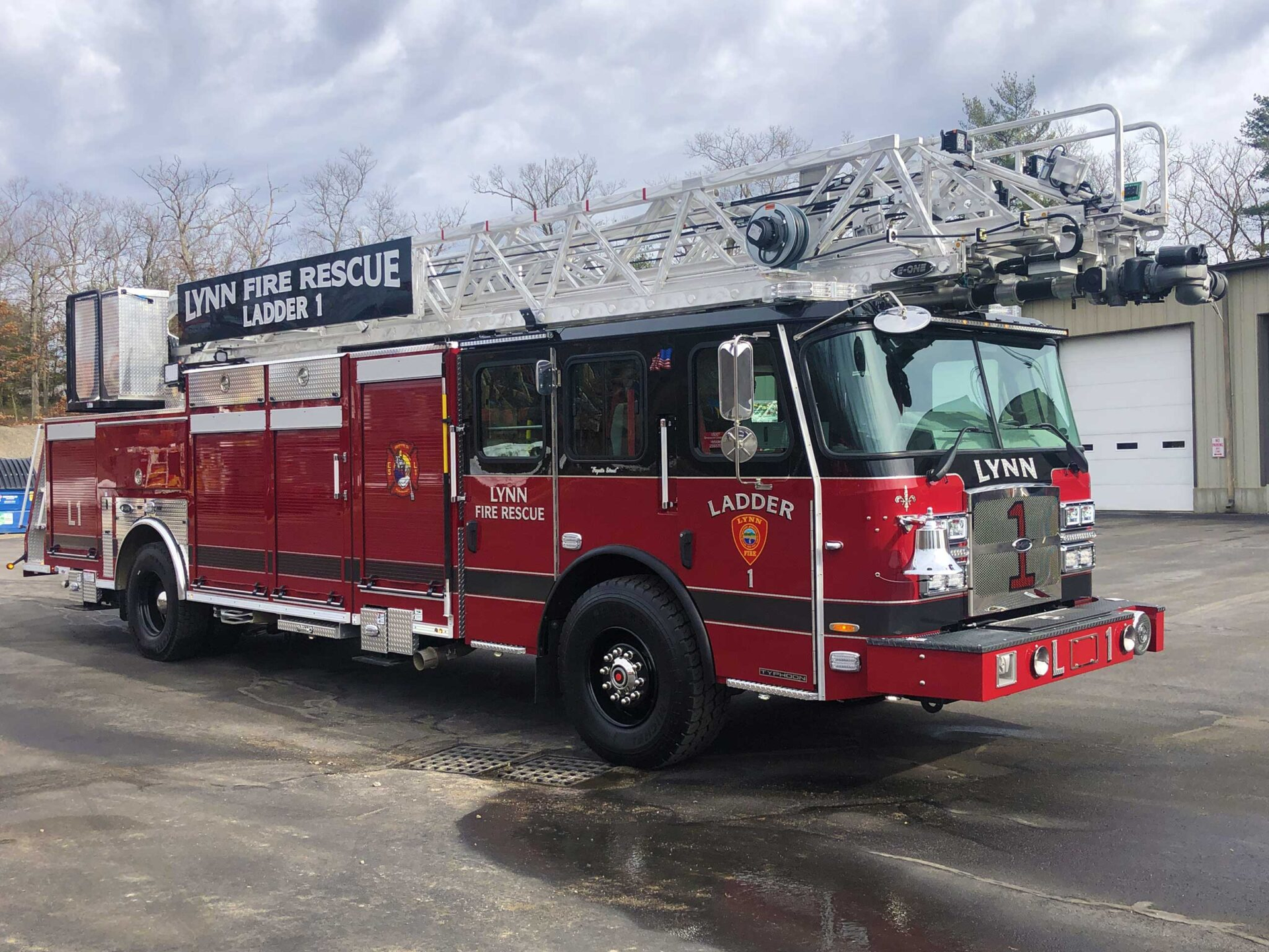 The Lynn Fire Department has taken delivery of a custom-built E-One HR 100 Aerial.