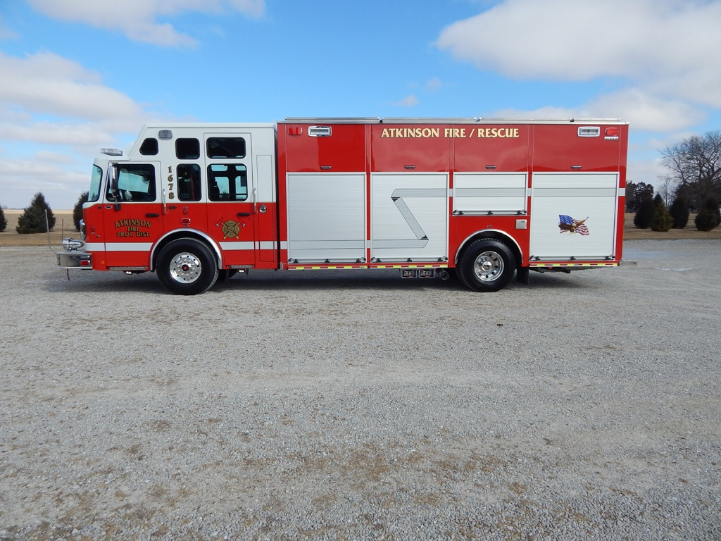 The Atkinson Fire Protection District has taken delivery of a custom-built Alexis Fire Equipment heavy rescue.