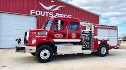 The Laramie County Fire District #6 in Hillsdale has taken delivery of a custom-built Fouts Bros Type 3 brush/wildland apparatus. The Laramie County Fire District #6 in Hillsdale has taken delivery of a custom-built Fouts Bros Type 3 brush/wildland apparatus.
