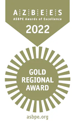 2022 Azbee Badges Regional Gold 2022 Azbee Badges Regional Gold