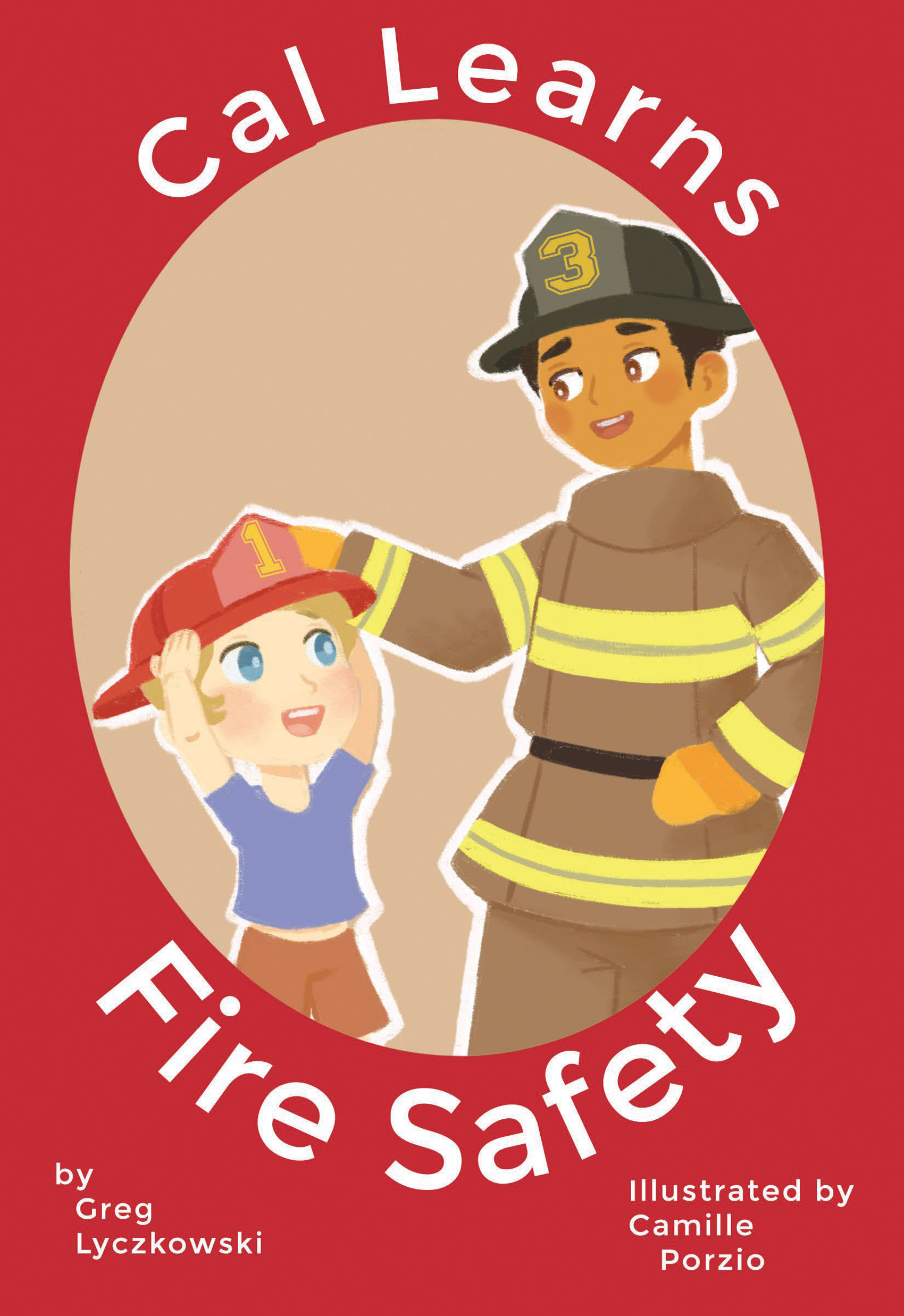 The result of Firefighter Greg Lyczkowski's work is &ldquo;Cal Learns Fire Safety,&rdquo; a children&rsquo;s book aimed at the 2- to 4-year-old age group.