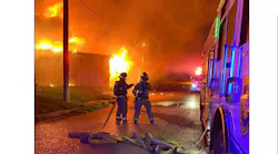 One Fort Worth firefighter was injured battling a two-alarm fire in a commercial building fire where the roof collapsed. One Fort Worth firefighter was injured battling a two-alarm fire in a commercial building fire where the roof collapsed.