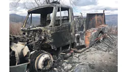 A Sevier County firefighter trapped during a wildland fire used a thermal imaging camera to find his way to safety. A Sevier County firefighter trapped during a wildland fire used a thermal imaging camera to find his way to safety.