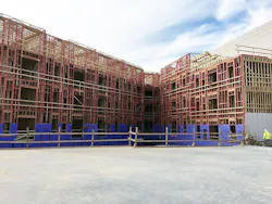 Fire departments should begin preplanning while a podium-style building is under construction and should be prepared to revise preplanning all the way until occupancy. Fire departments should begin preplanning while a podium-style building is under construction and should be prepared to revise preplanning all the way until occupancy.