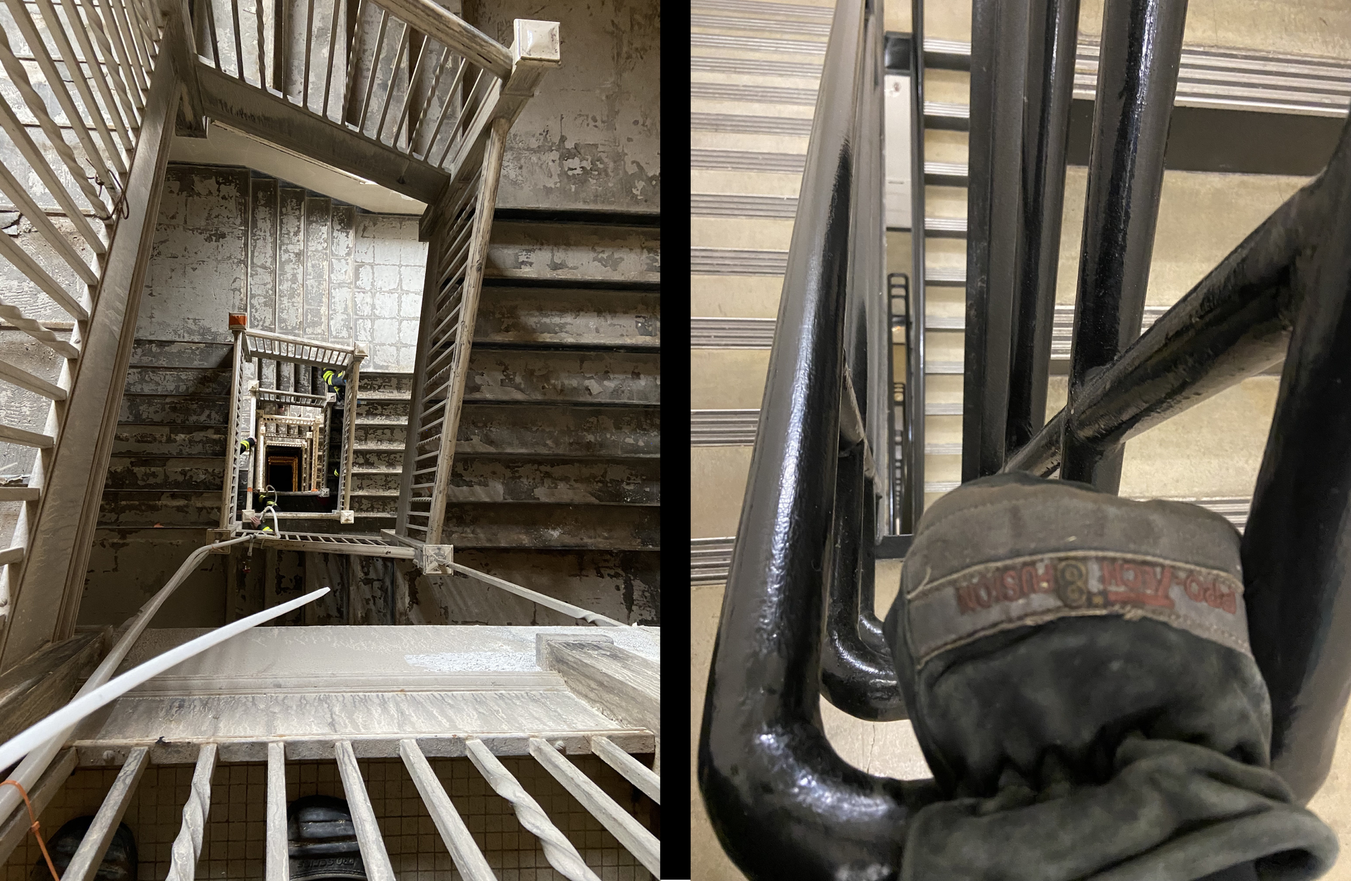 It&rsquo;s obvious that the wellhole on the left can accommodate 2&frac12;-inch hose, but when the wellhole is smaller, such as what&rsquo;s shown at right, a gloved hand is a good guide.