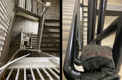 It’s obvious that the wellhole on the left can accommodate 2½-inch hose, but when the wellhole is smaller, such as what’s shown at right, a gloved hand is a good guide. It’s obvious that the wellhole on the left can accommodate 2½-inch hose, but when the wellhole is smaller, such as what’s shown at right, a gloved hand is a good guide.