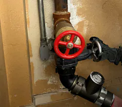 By attaching a gate valve between the building’s standpipe valve and the pressure gauge, pressure can be controlled without relying on an old or poorly maintained standpipe. By attaching a gate valve between the building’s standpipe valve and the pressure gauge, pressure can be controlled without relying on an old or poorly maintained standpipe.
