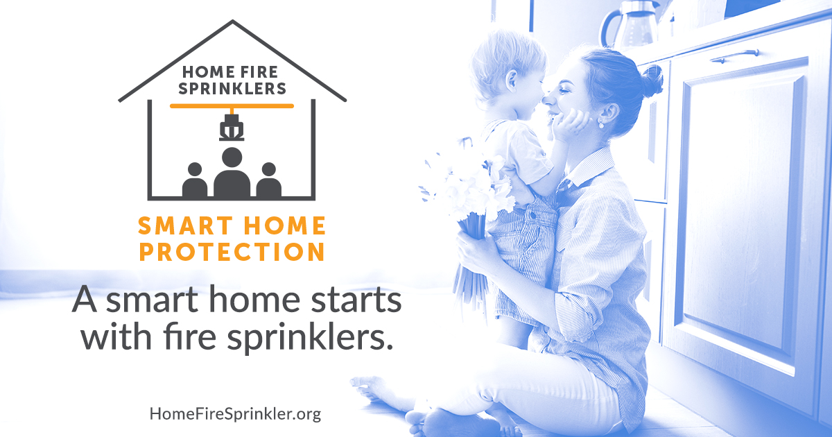 Home Fire Sprinkler Week is May 15-21.