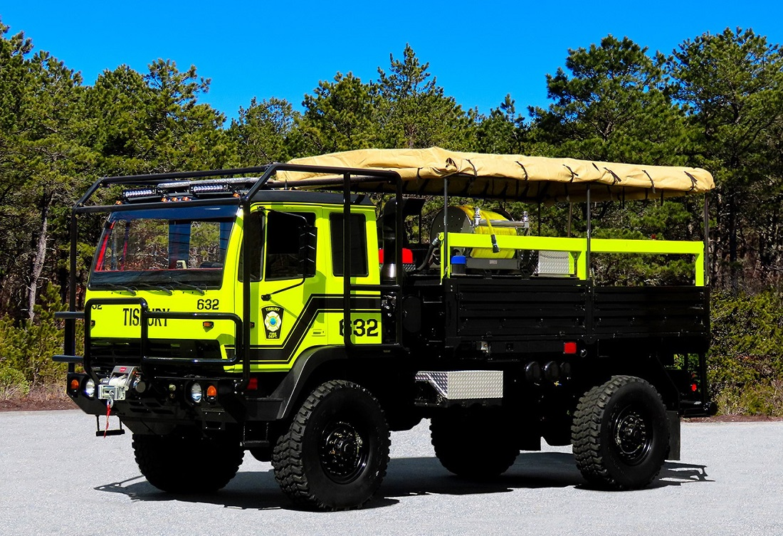 The Tisbury Fire Department has taken delivery of custom-built Bulldog Fire & Emergency Apparatus specialty unit.
